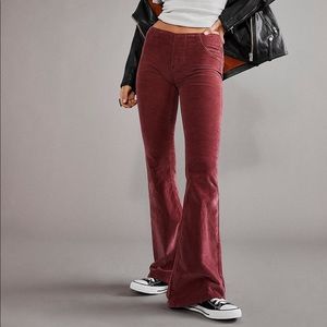 Free people Pull On Corduroy Flare